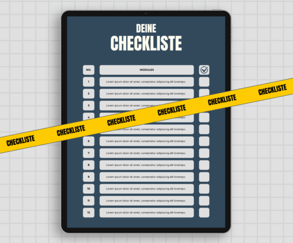 Neu: Kostenlose Checkliste für Handwerksbetriebe