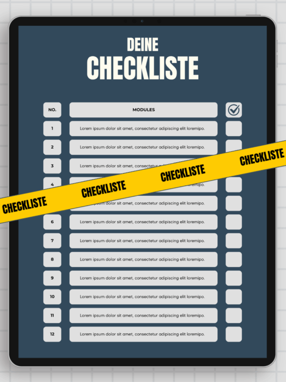 Neu: Kostenlose Checkliste für Handwerksbetriebe