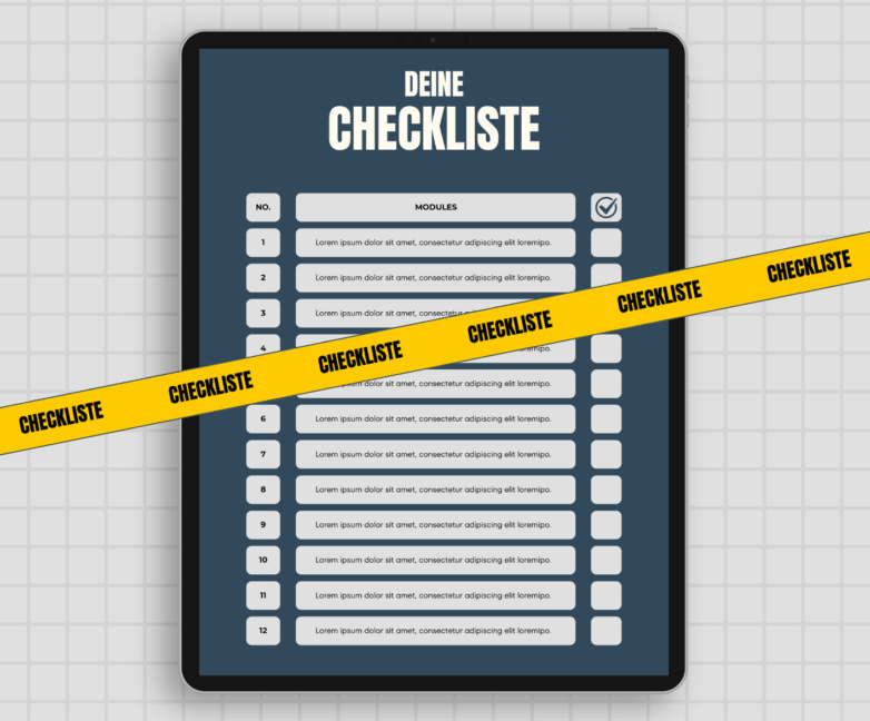 Neu: Kostenlose Checkliste für Handwerksbetriebe